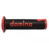 Domino Grips Road - Thick - Black & Red