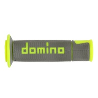 Domino Grips Road - Thick - Grey & Yellow Fluo