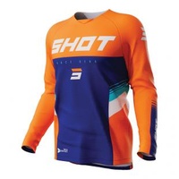 SHOT RAW JERSEY TRACER NEON ORANGE - KIDS