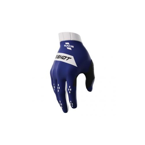 SHOT GLOVES RACE BLUE