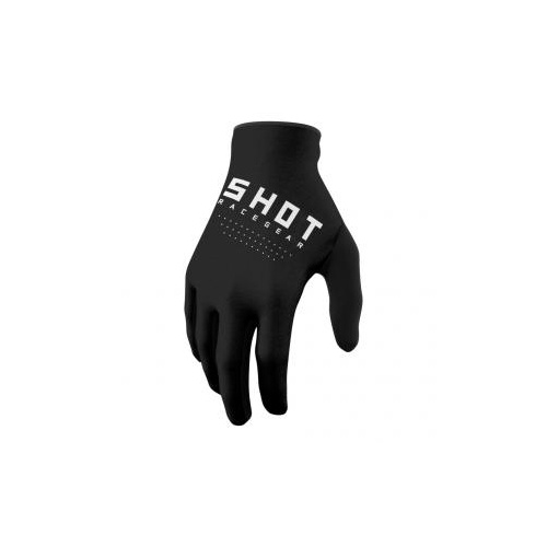 SHOT GLOVES RAW BLACK
